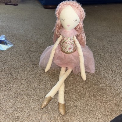 Mon Ami ''Rose'' Doll Rose Scented Soft Plush 21.5'' Excellent Used Condition