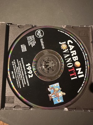 CD SINGLE Carboni E Jovanotti - 1992 Dalle Prove Del Concerto (RCA)