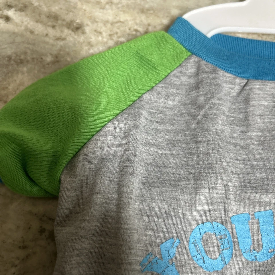 Great Choice Dog T Shirt Fetch Graphic Teal Green Tank Medium Sz Top Pullover - Image 3 of 4