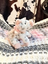 Aurora World Plush Pig 8" Grey Spotted Piglet Stuffed Animal Floppy