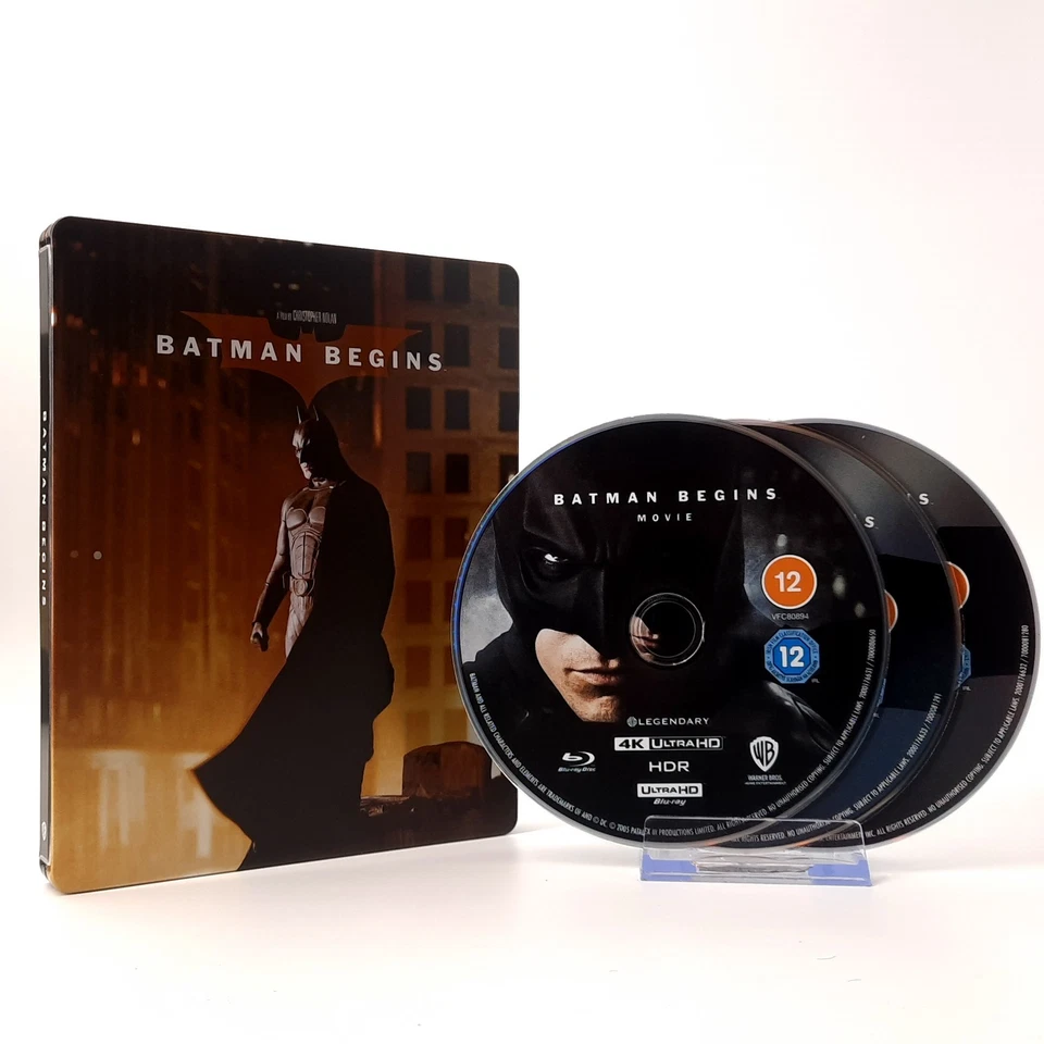 Batman Begins (2005) | Ultimate Collector's Ed. Steelbook Boxset | 4K Blu-ray - Image 2 of 4