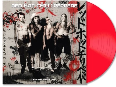 Red Hot Chilli Peppers Vinyl LP. Live In Japan 1990 On Red Vinyl. New Sealed - Image 1 of 2