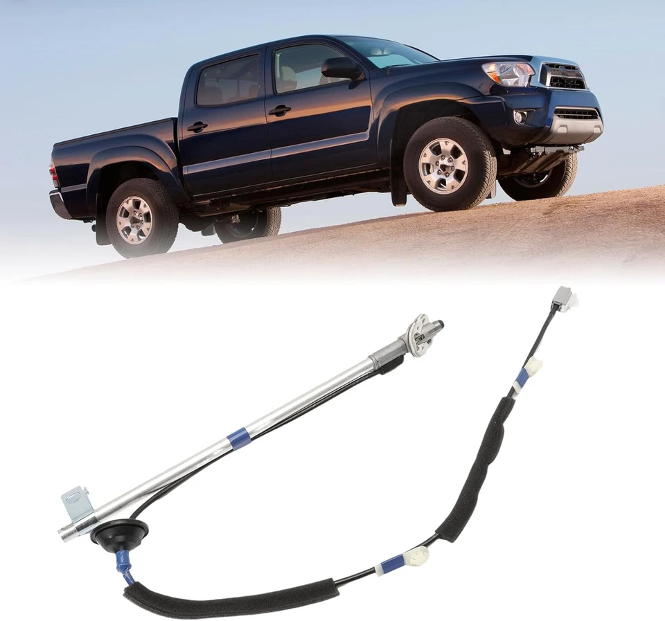 Conjunto de kit de antena manual con base de tuerca para Toyota Tacoma 2005-2015 repuesto Foto 4 de 4