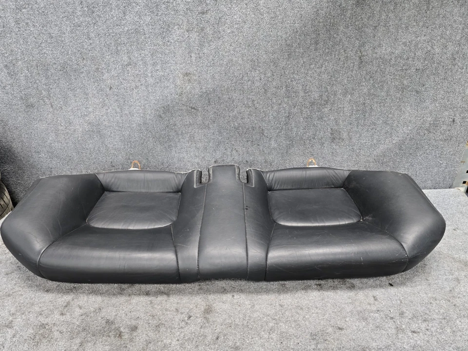 ALMOHADILLA ASIENTO INFERIOR TRASERO CUERO NEGRO LEXUS 1998 SC300 SC400 OEM Foto 2 de 4