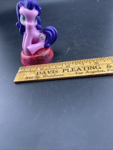 McDonald's Hasbro 2007 My Little Pony Purple Toy MLP - Picture 7 of 8