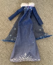 Vestido de repuesto para muñeca Frozen Olaf's Adventure Disney Elsa solamente