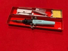 Weller PyroPen Self Igniting Cordless Butane Soldering Iron w Case Accessories