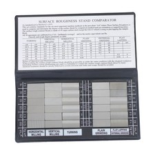 Surface Roughness Comparator Set Ra0.05-12.5mm, 30 Specimen Blocks for Machining