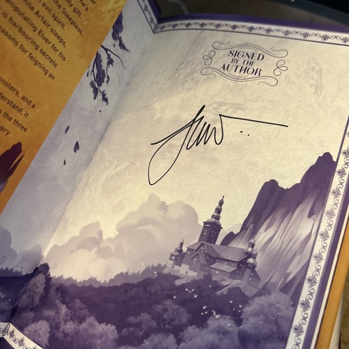 Daughter Of Chaos - Long Live Evil - Cage a God - Book of Night Fairyloot Signed - Imagen 17 de 22