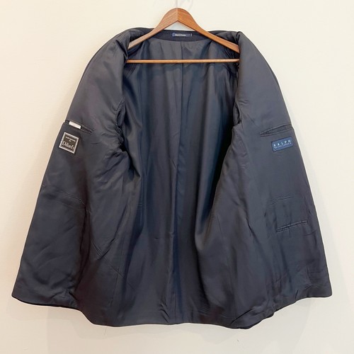 Blazer Ralph Lauren Para Hombres 43L Azul Marino Cachemira Lana Chaqueta Abrigo Deportivo 2 Botones - Imagen 8 de 15