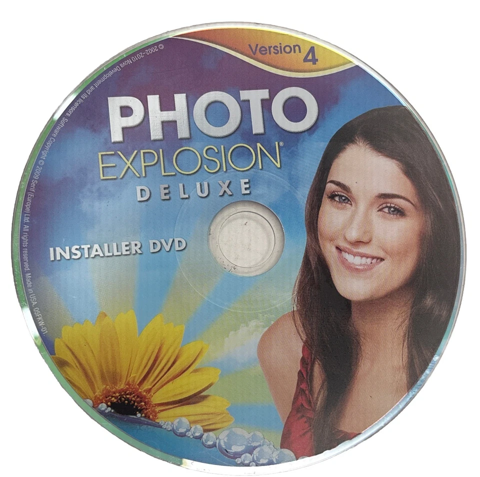 Photo Explosion Deluxe Windows Photo Editing Version 4 - Canon Sony Nikon Camera - Image 2 of 4