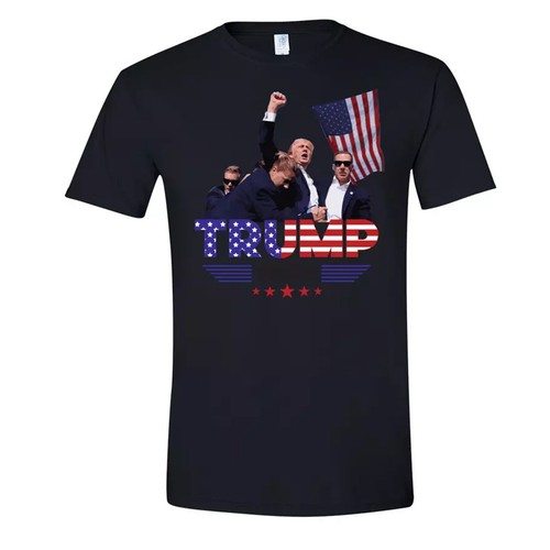 Men's Donald Trump Shirt Trump 2024 Shirt Still Standing Tee Trump Fist Pump-Tee - Picture 9 of 26