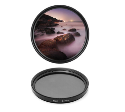 dHD DIGITAL Marken ND4 Filter Graufilter 67mm ND 4 neutraldichte 67 mm