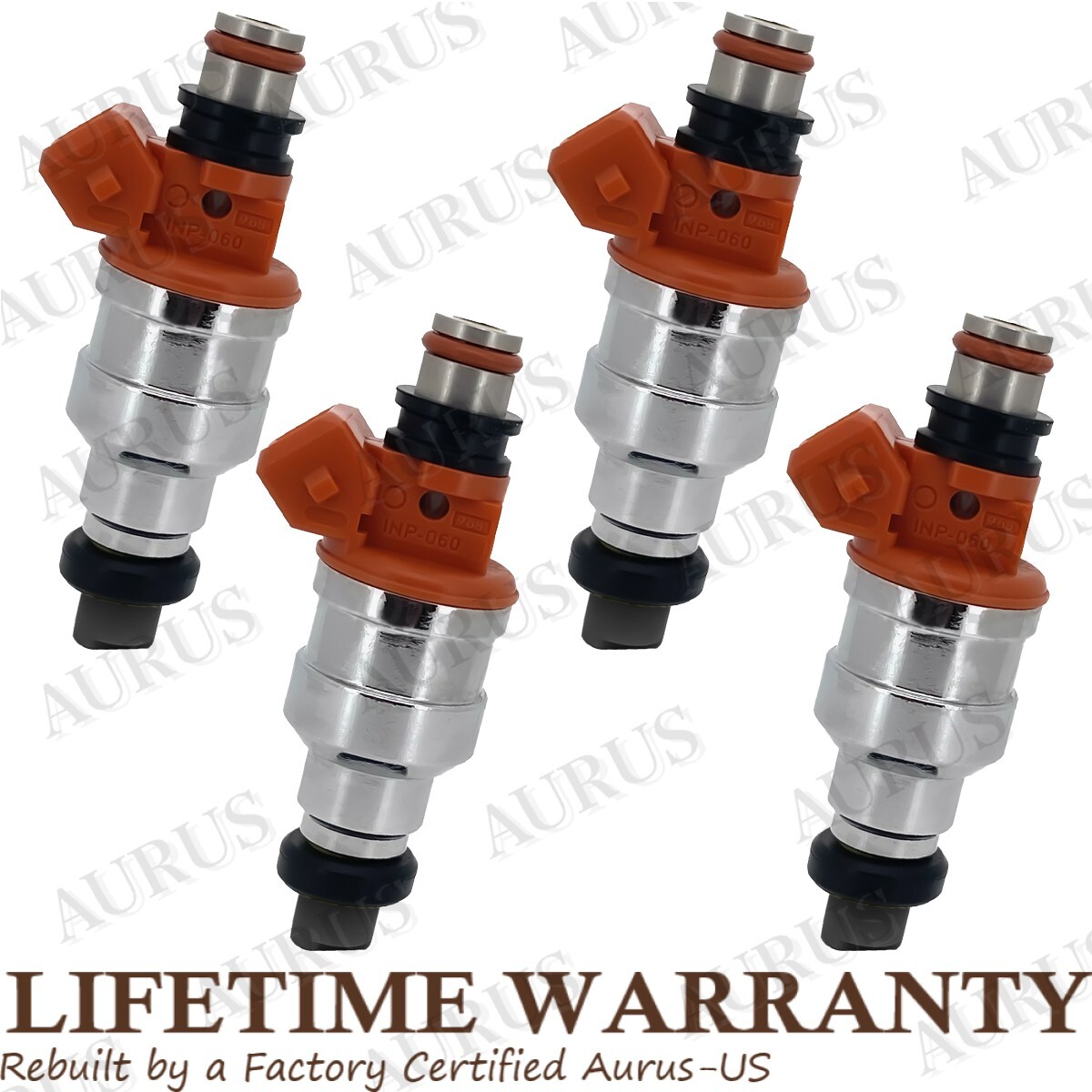 x4 OEM NIKKI Fuel Injectors for Eagle Summit 1.8L I4 INP-060