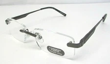Foster Grant CARBON GUN Mens Reading Glasses Readers & Case NEW See Description