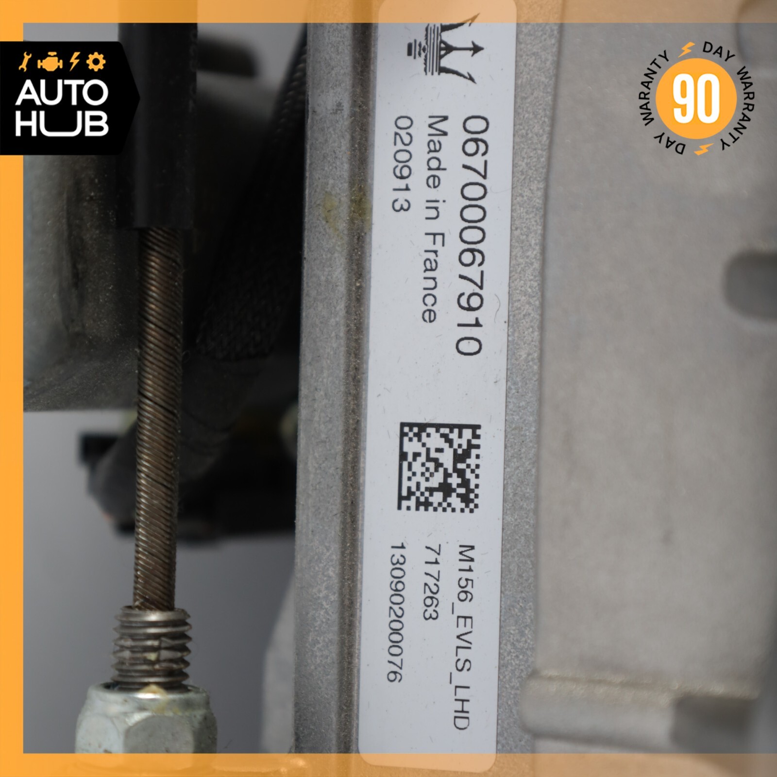 14-16 Maserati Ghibli Quattroporte Steering Column Assembly 670003653 OEM 51k