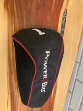 Power Bilt Driver Club #1 Head Cover Black Red White Lettering