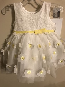 white tulle dress baby girl