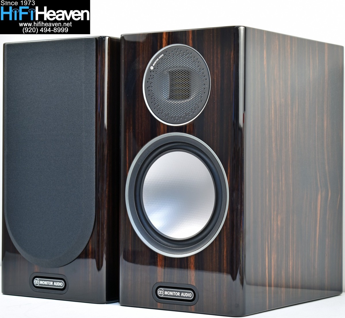 MONITOR AUDIO Gold 100 5G gloss-ebony 2-way monitor/speakers MONITOR AUDIO Gold 100 5G gloss-ebony 2-way monitor/speakers