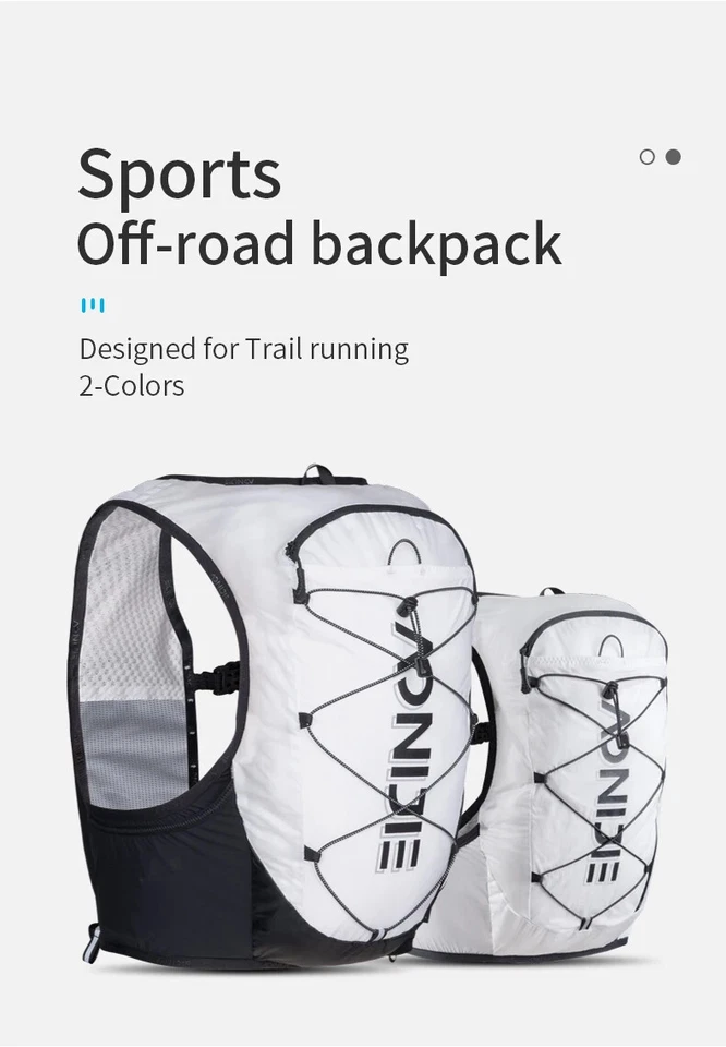 AONIJIE Chaleco para Correr Mochila de Hidratación Capacidad Ligera Bolsa de Viaje al Aire Libre Foto 4 de 4