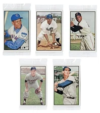 2015 TOPPS NATIONAL CONVENTION VIP SET 1953 BOWMAN COLOR W/ MAYS JACKIE ROBINSON