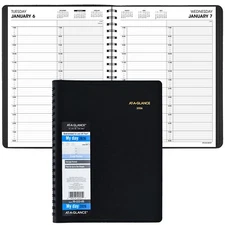 2026 At-A-Glance 70-222-05 2-Person Daily Appointment Book, 8 x 11"