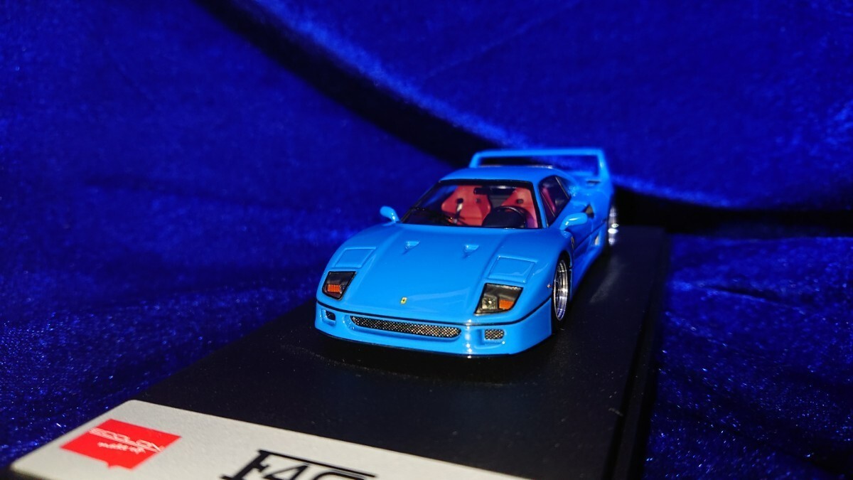 ミニカー MAKE UP FERRARI F40 Later version 1990 1/43 MAKE UP EIDOLON Ferrari F40 Street Later Version 1990