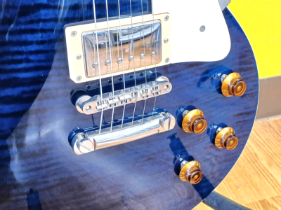 TOKAI Les Paul Standard Guitar LS-136F See Thru Blue Made in Japan