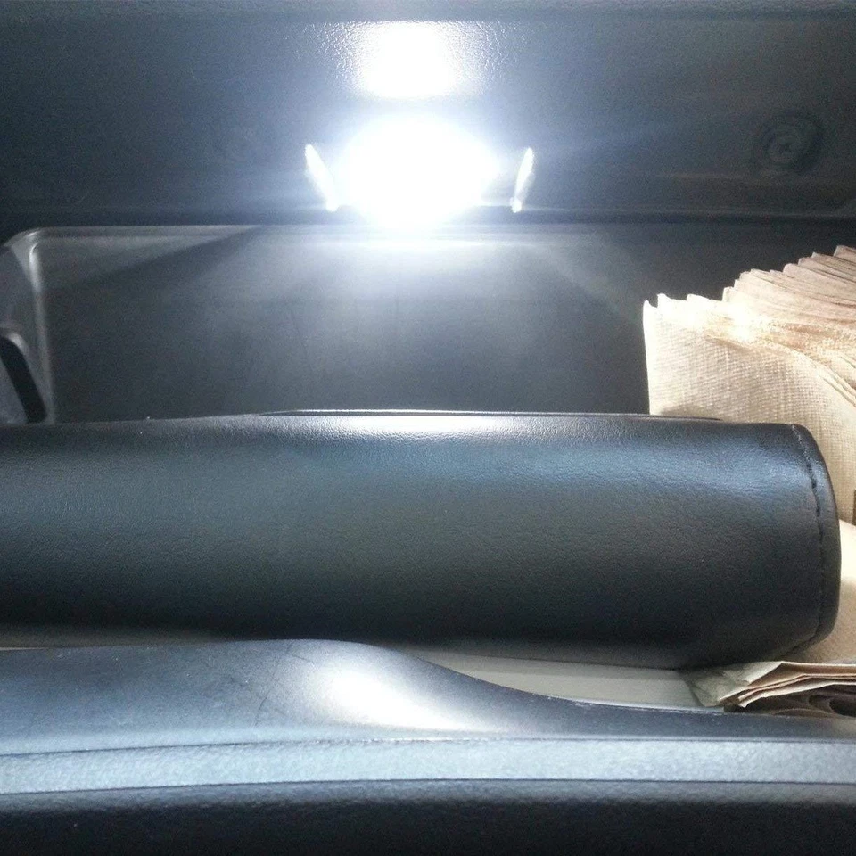 Alla Lighting 1816 BA9S 6-LED Interior Clock|Courtesy|Dome Light Bulb|Glove Box - Image 2 of 4