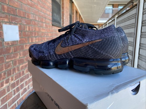 Nike Air Vapormax Flyknit 849558-010 11,5 Rose/Bronze Swoosh - Bild 5 von 8