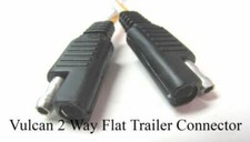 Vulcan 2 Way Flat Trailer Connector Pigtail Replaces Jtt 2502h And Pico 1871