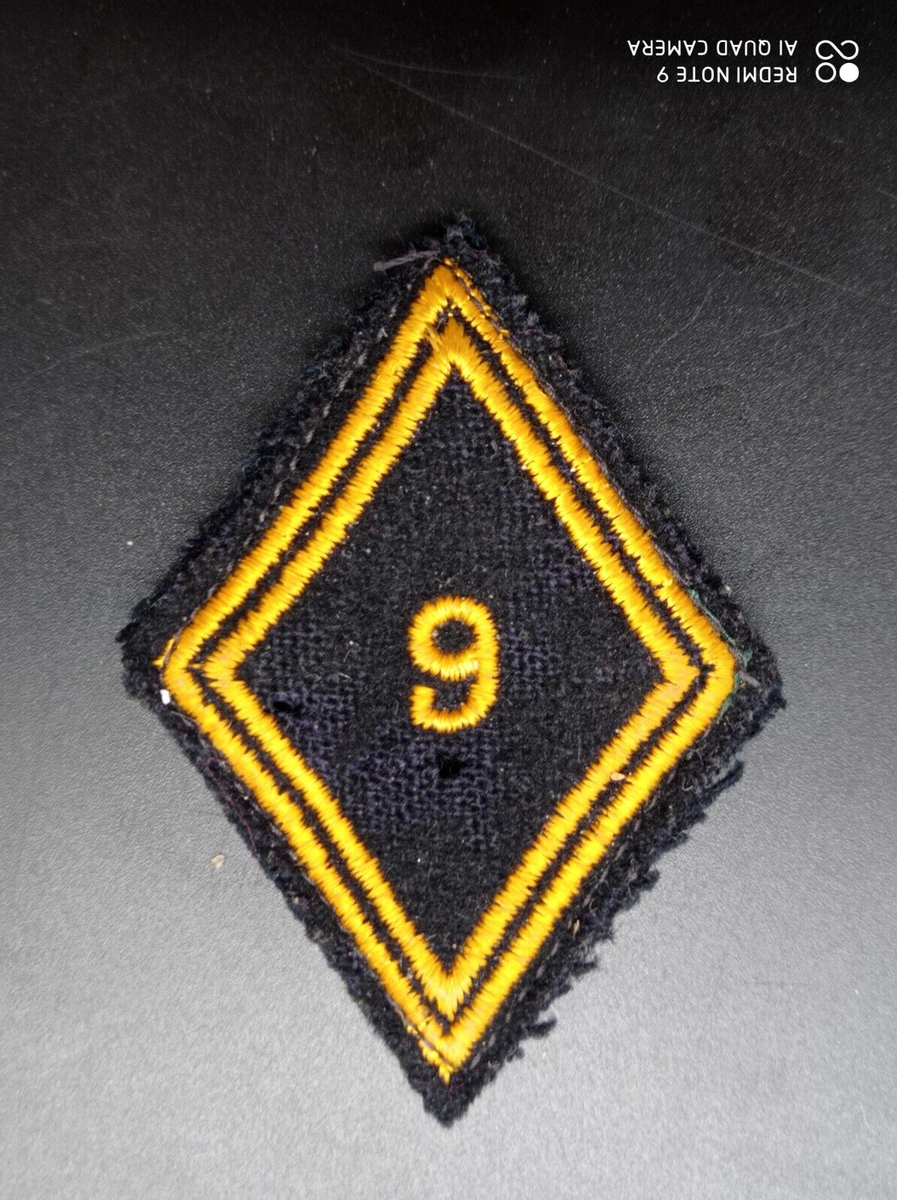 Patch Insigne Cavalerie 7° RC Chasseurs - Losange Mle 1945 - ABC - Occasion