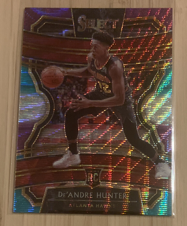 2019-20 Panini Select De'Andre Hunter RC Tri-Color Prizm Rookie Card #40