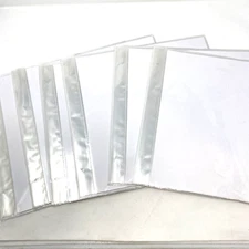 Scrapbook Page Protectors 12x12 60 Clear Plastic Sleeves Memory Craft Book NEW