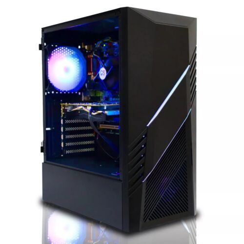 Gaming PC Bundle Core i5 32GBGB 120GB+500GB GT710 Win10 Computer Monitor 22" - Picture 2 of 10