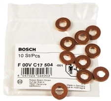 F00VC17504 BOSCH diesel fuel injection nozzle holder gasket washer/injector shim