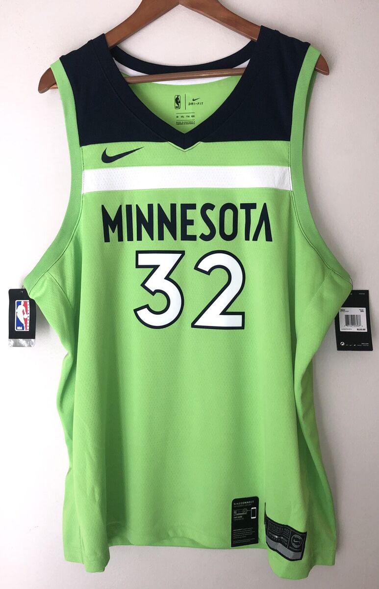 Karl-Anthony Towns Signed Minnesota Timberwolves Jersey Inscribed