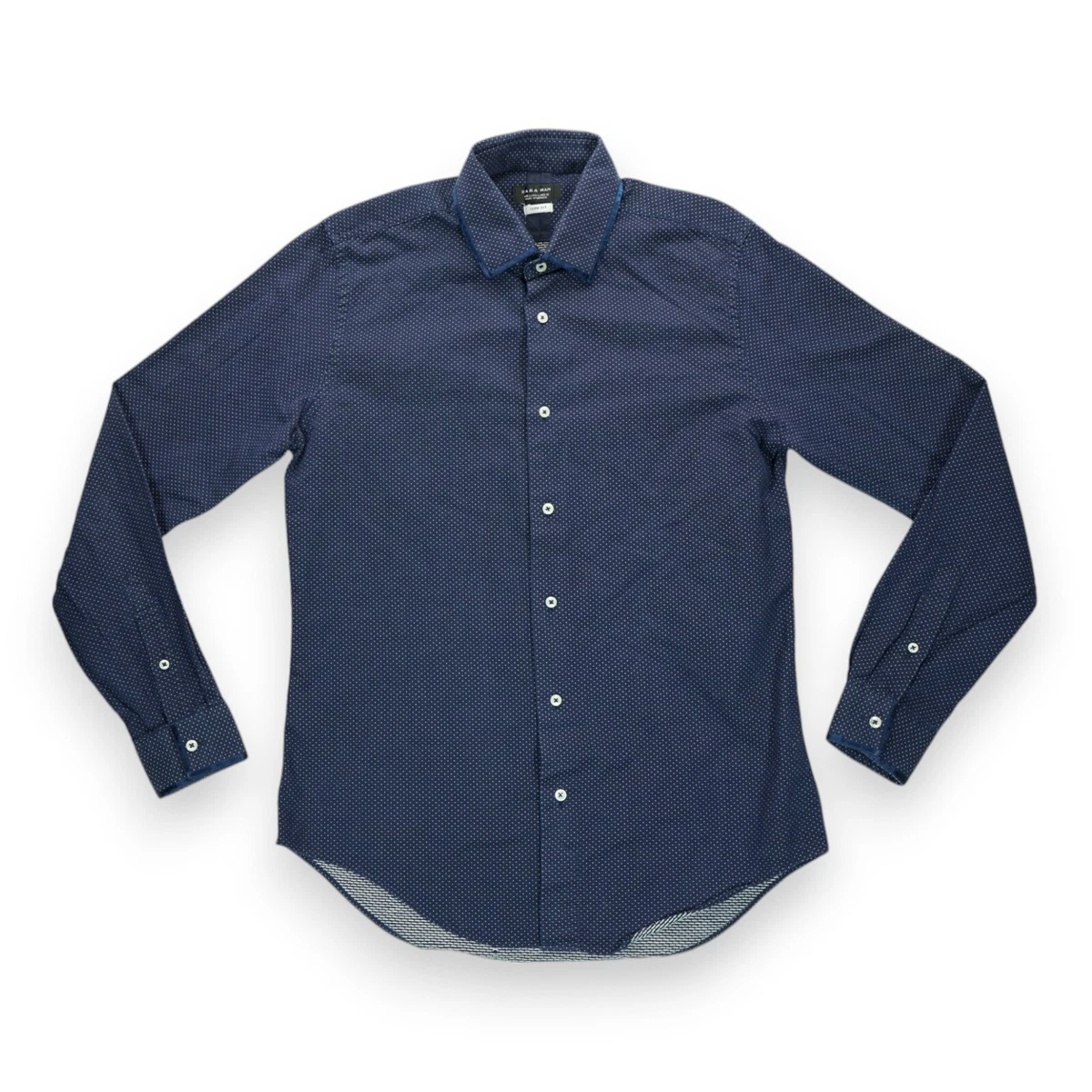Zara Slim Button-Down Dress Shirts for Men for sale | eBay Zara Slim Button-Down Dress Shirts for Men for sale | eBay
