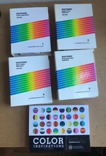 1985 Pantone library of color volume 1, 2, 4, 6 + color inspirtations