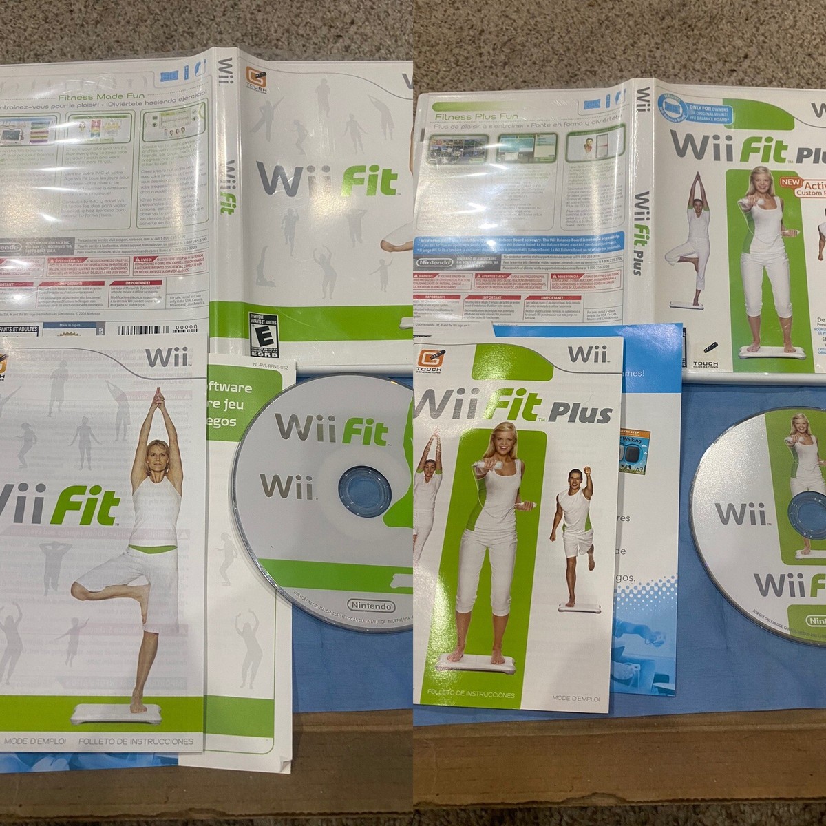 Wii FIT & Wii Fit Plus for Nintendo Wii **Complete