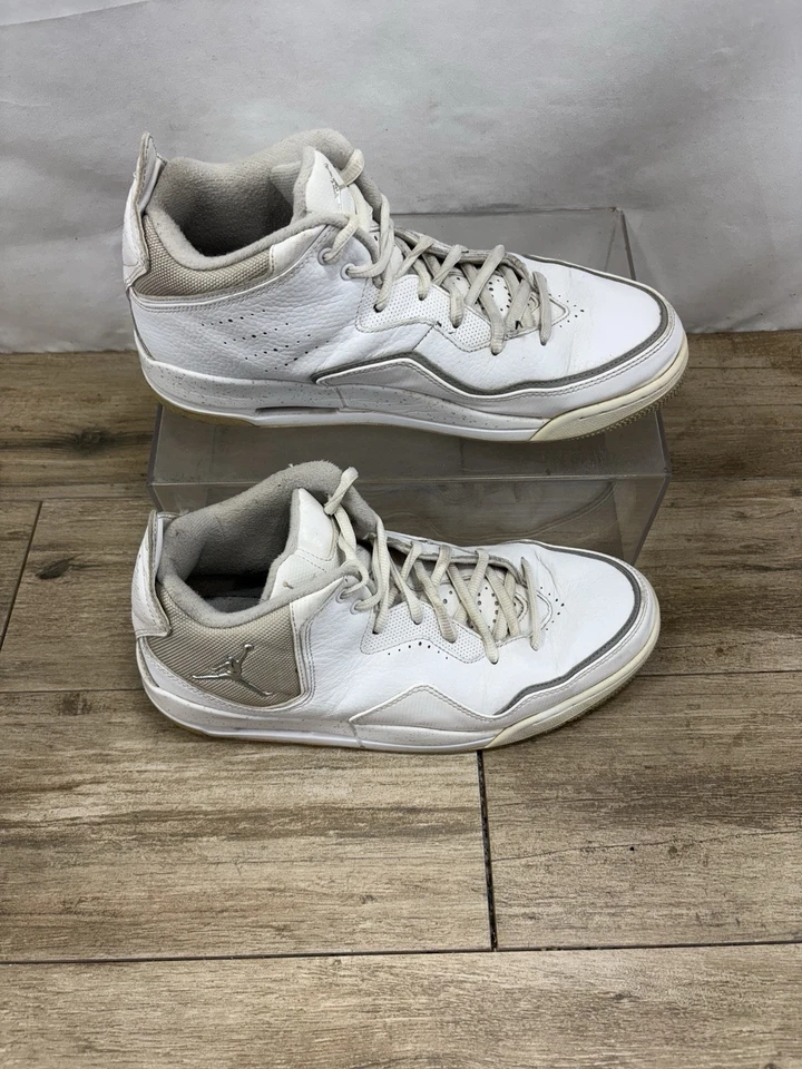 Nike Hombres Air Jordan Courtside 453980-103 Blanco Zapatos de Baloncesto Tenis Talla 11 Foto 3 de 4