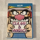 Game & Wario Nintendo Wii U 2013 CIB AUTHENTIC 🔥NEAR MINT🔥