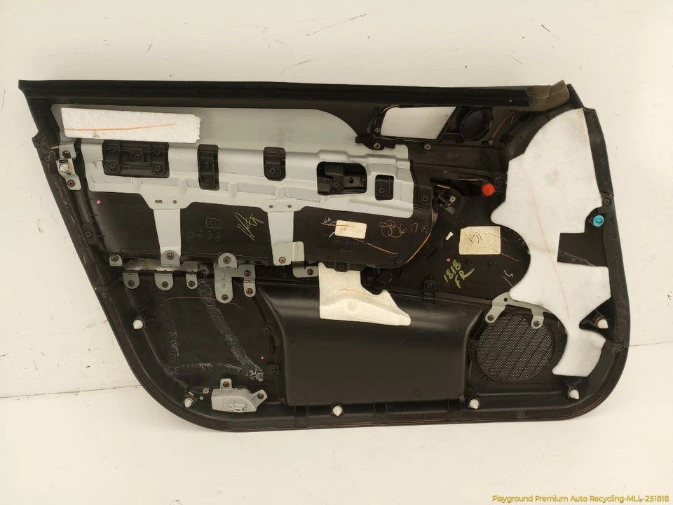 Tarjeta de panel de moldura de puerta delantera derecha pasajero Subaru Legacy negra para 2005-2009 05 Foto 2 de 4