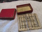 Antique Machinists Tool J & K Thread Wire Co. Thread Measuring Wire Set DETROIT