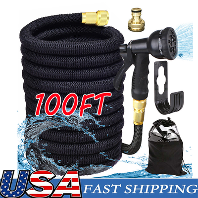 #ad Stronger Deluxe Expandable Flexible Garden Hose Water Hose 25 50 75 100FT lot $22.99