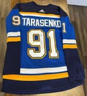 Vladimir Tarasenko NHL St. Louis Blues 2019 Stanley Cup Autographed Jersey