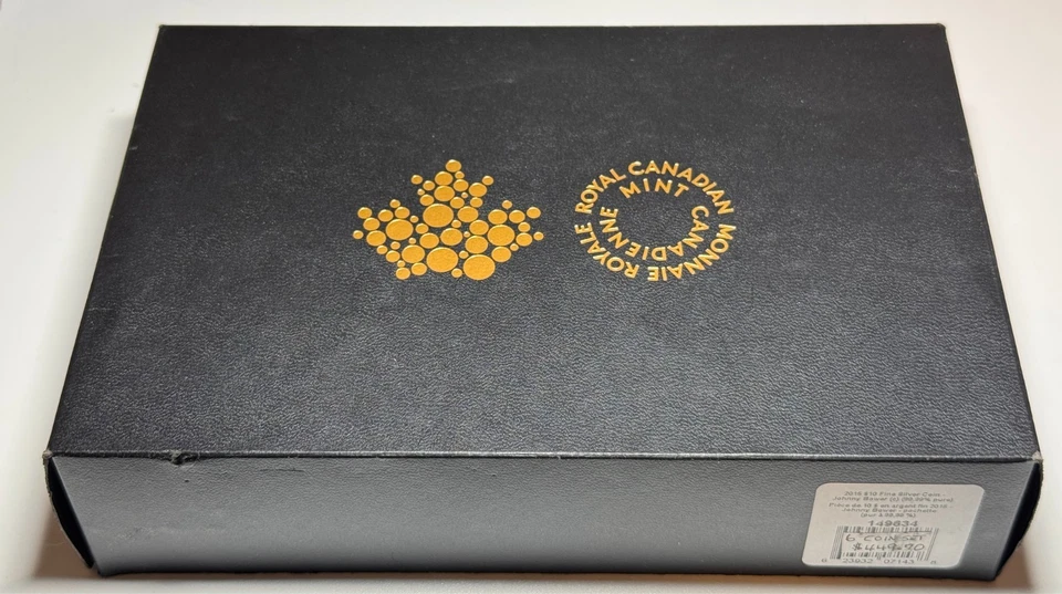 2015 Canada $10 Legendary Goalies .999 Pure Silver 6 Coin NHL Hockey Set - Image 3 of 4