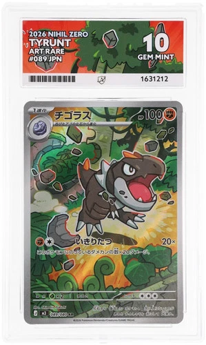 ACE 10 Tyrunt 089/080 Nihil Zero Pokemon Japanese Gem Mint