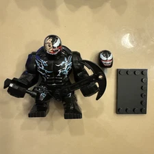 New Marvel Movie Venom w/ weapon Custom Big Fig Figure NOT Minifigure NOT Lego