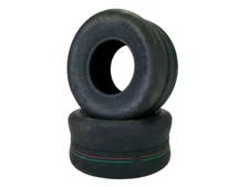 Lawn Tractor Tires (2) 13X6.50-6, 4ply Rated Tubeless Smooth Slick Tires